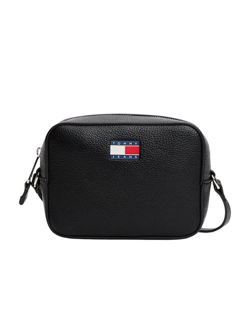 Borsa nera in poliuretano Tommy Jeans | AW0AW17543BDS